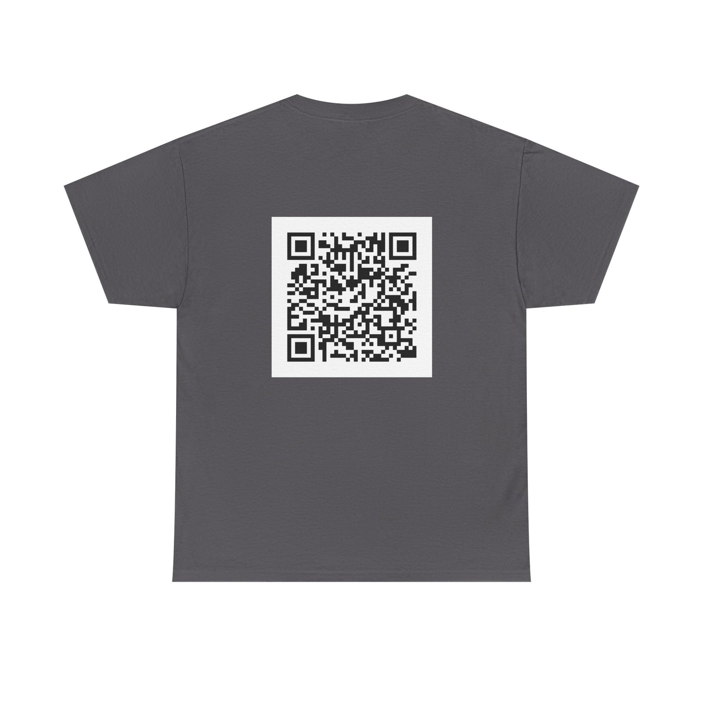 T-Shirt — "Ask Me About My Peppers" Hot Sauce Graphic with QR Code