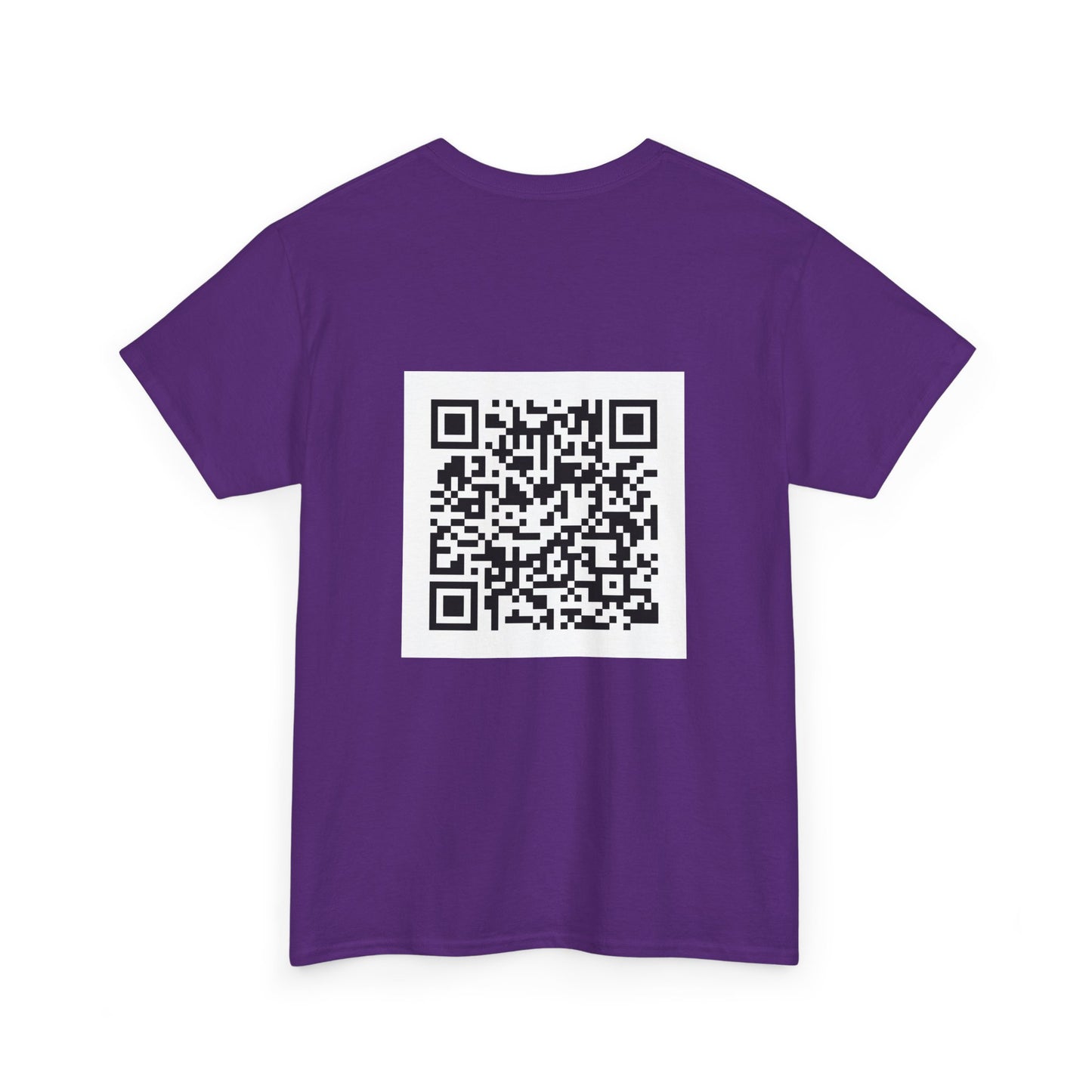 T-Shirt — "Ask Me About My Peppers" Hot Sauce Graphic with QR Code