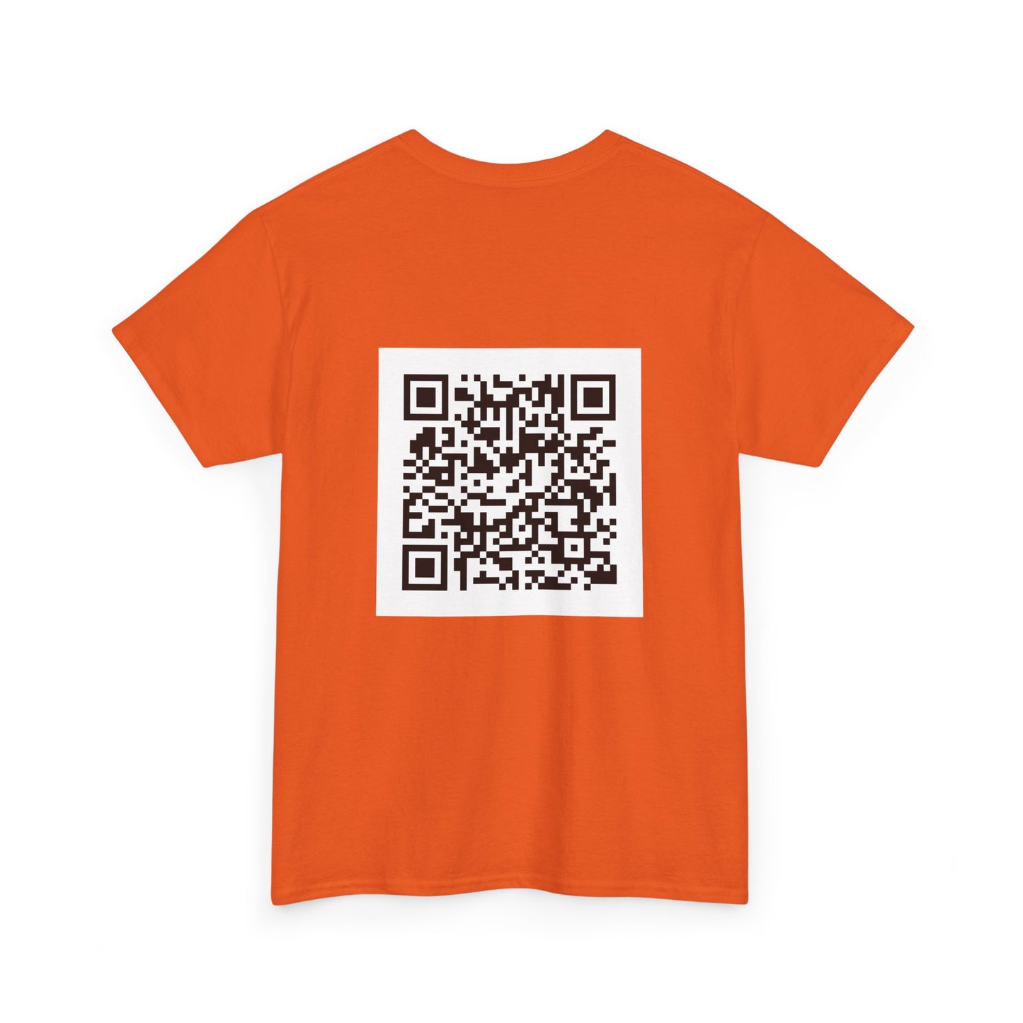 T-Shirt — "Ask Me About My Peppers" Hot Sauce Graphic with QR Code