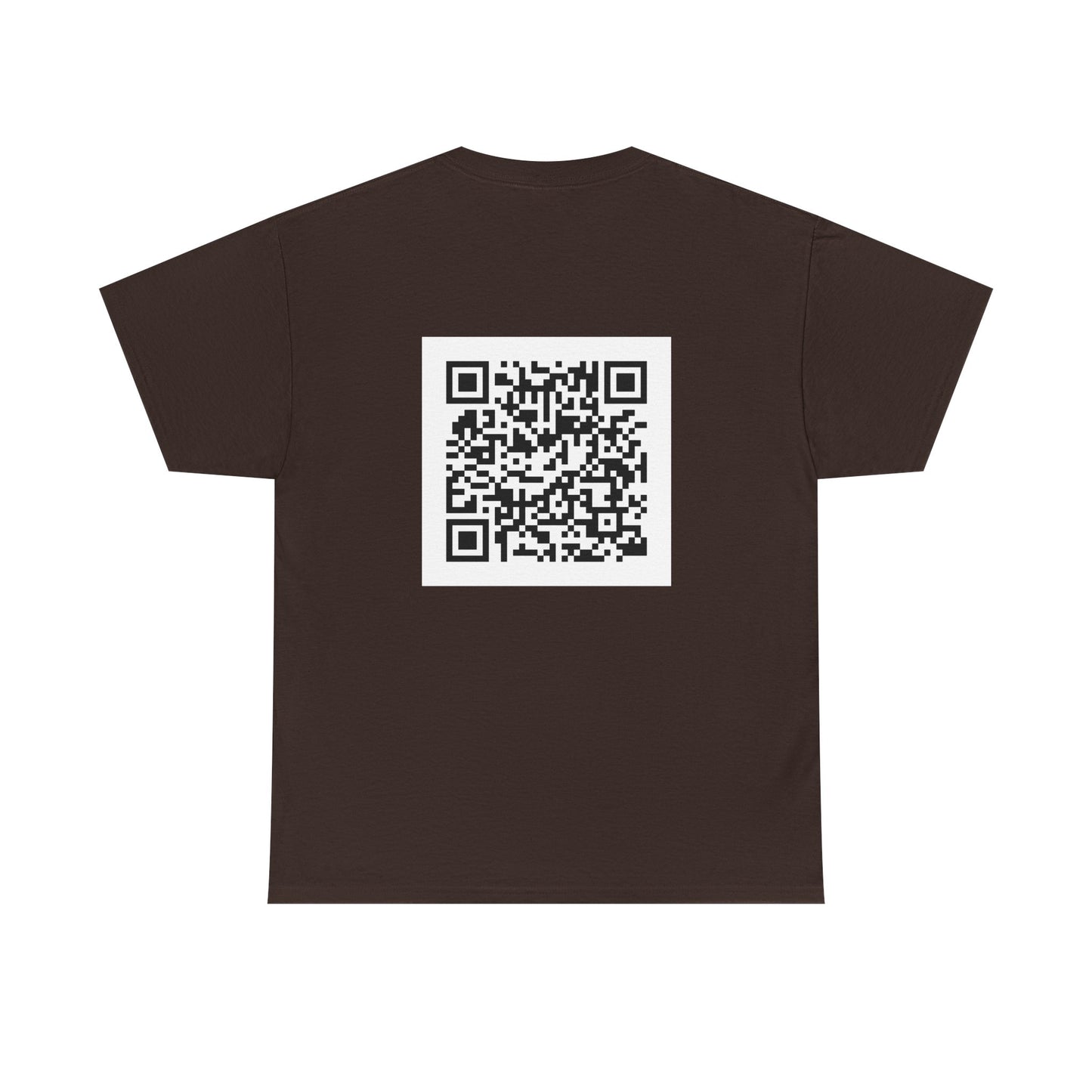 T-Shirt — "Ask Me About My Peppers" Hot Sauce Graphic with QR Code