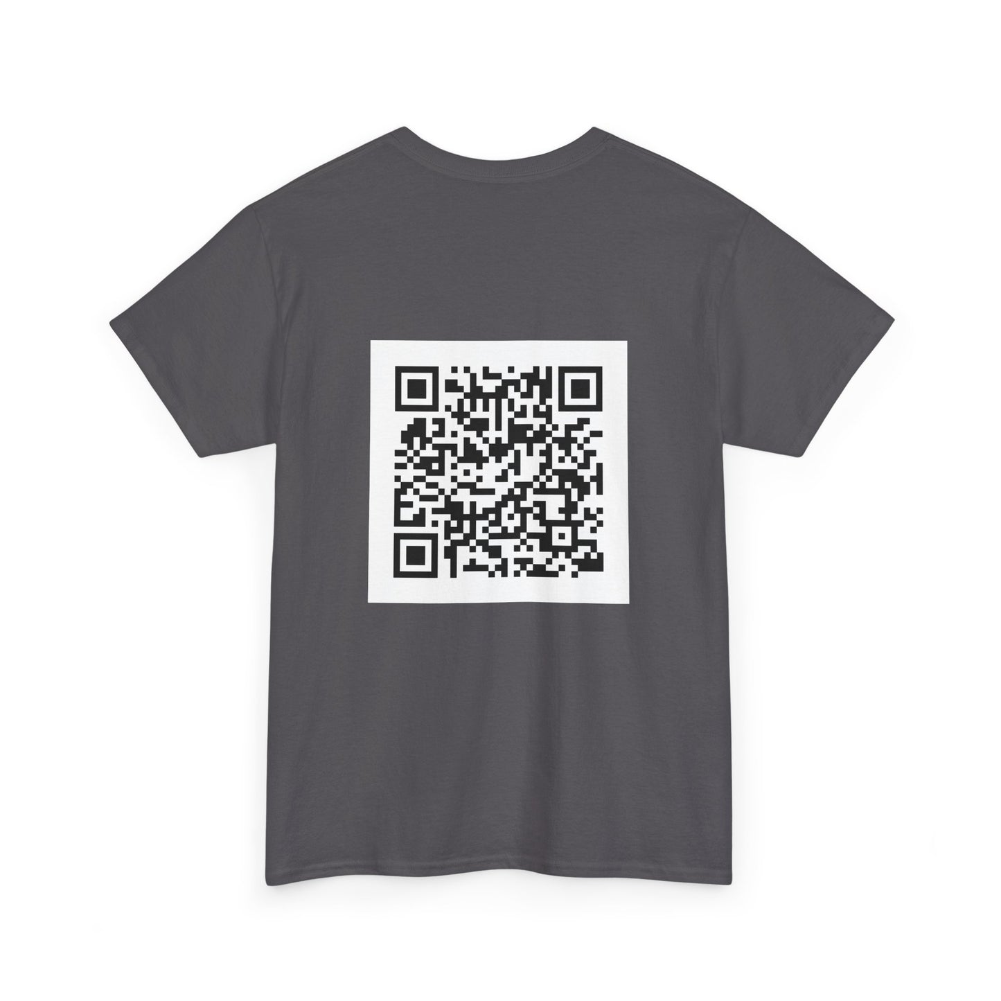 T-Shirt — "Ask Me About My Peppers" Hot Sauce Graphic with QR Code