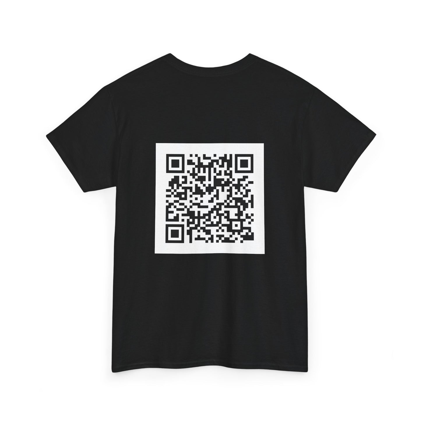 T-Shirt — "Ask Me About My Peppers" Hot Sauce Graphic with QR Code