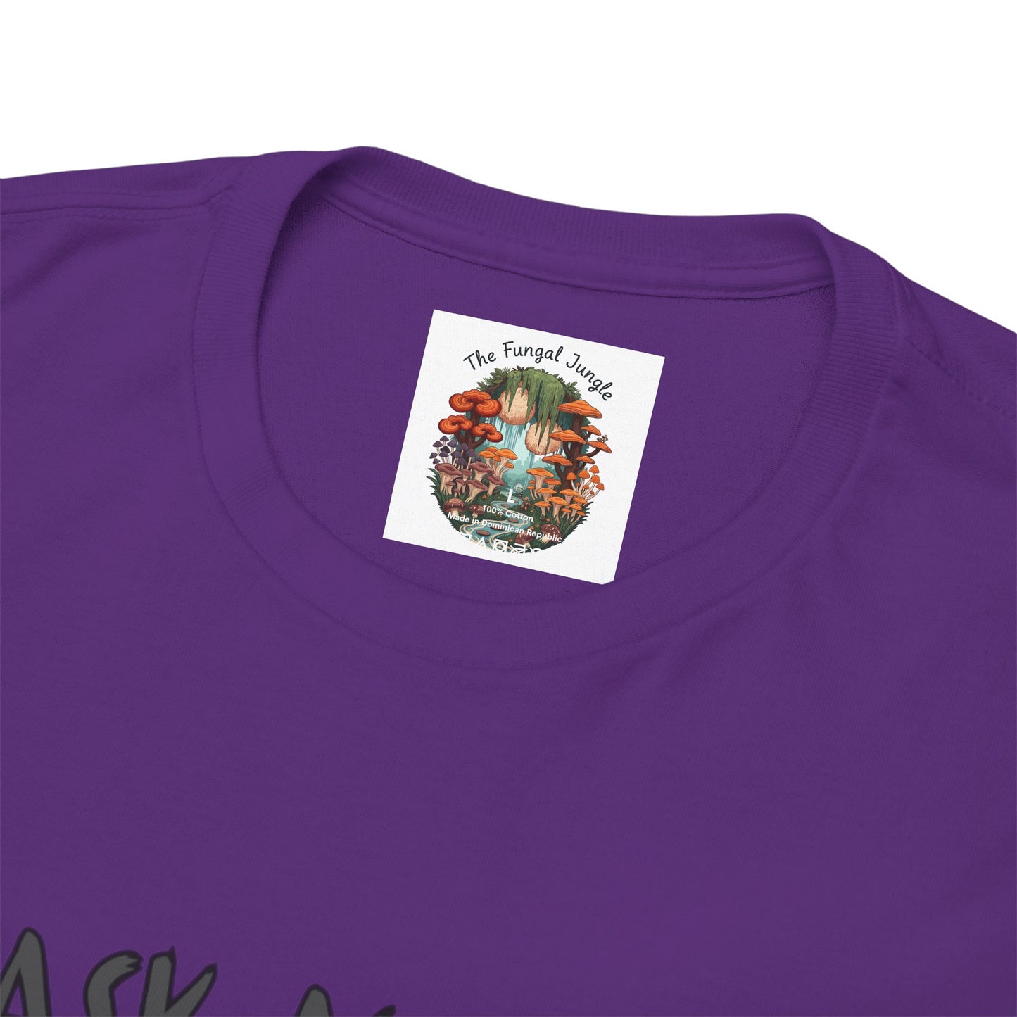 Mushroom T-Shirt — "Ask Me About Mushrooms" Graphic Tee