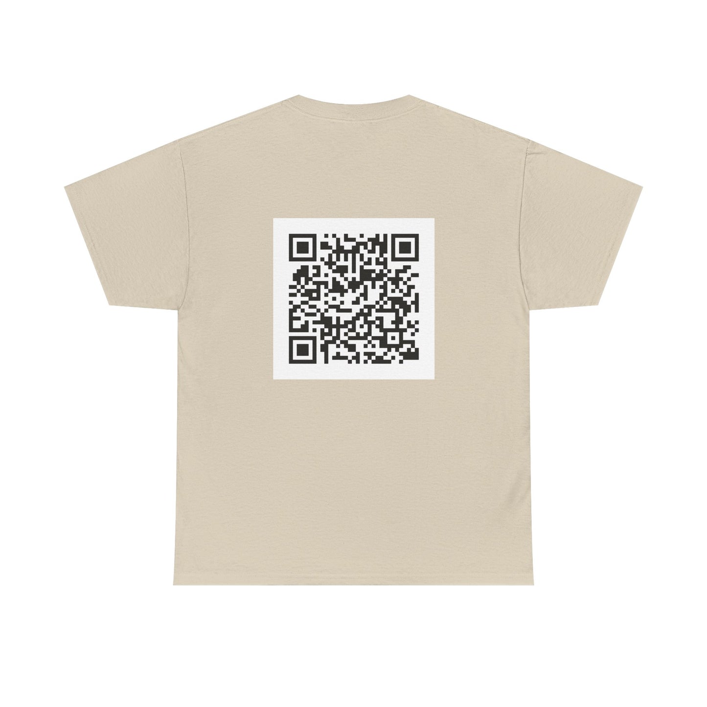 T-Shirt — "Ask Me About My Peppers" Hot Sauce Graphic with QR Code