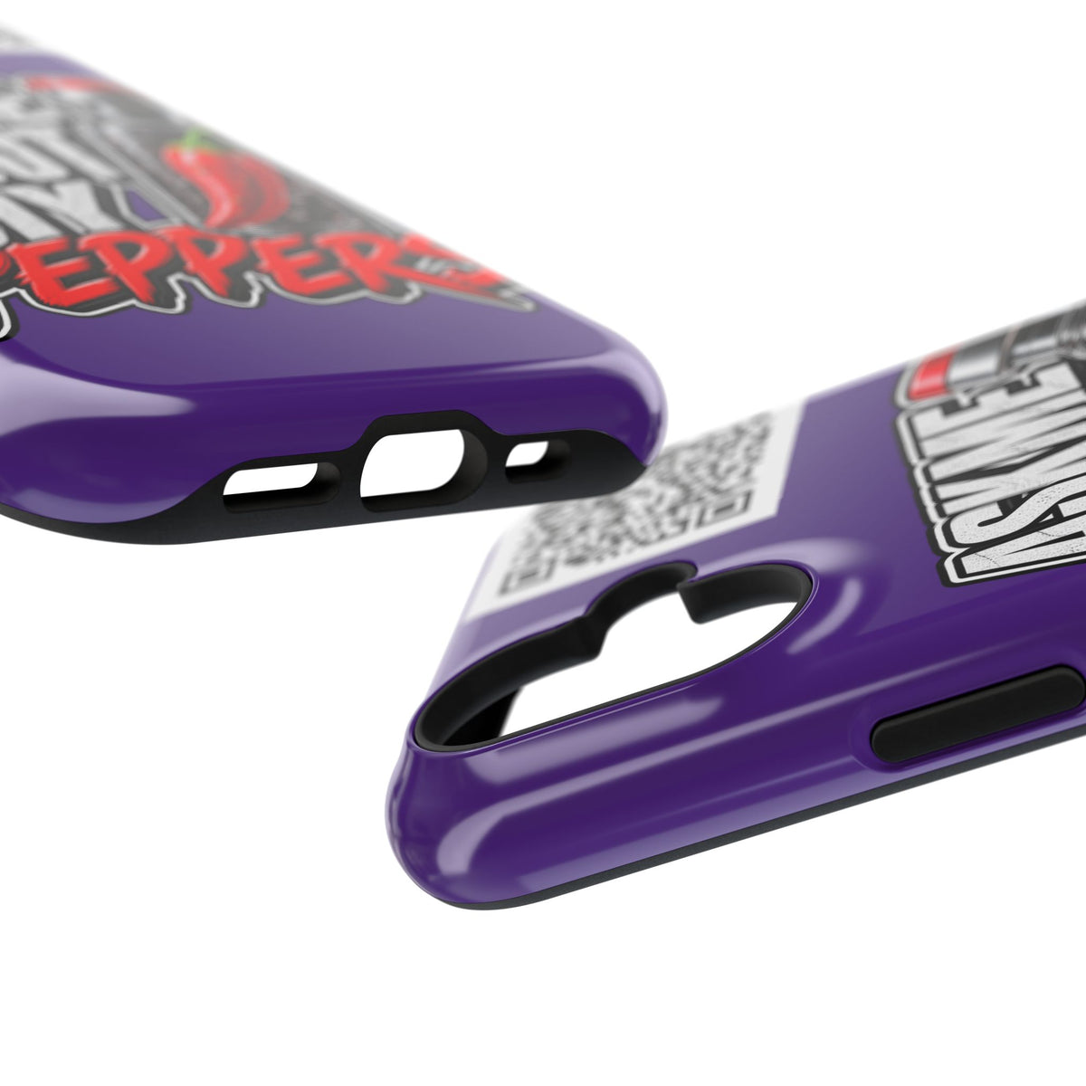 Ask Me About My Peppers Phone Case — Impact-Resistant Protective Case
