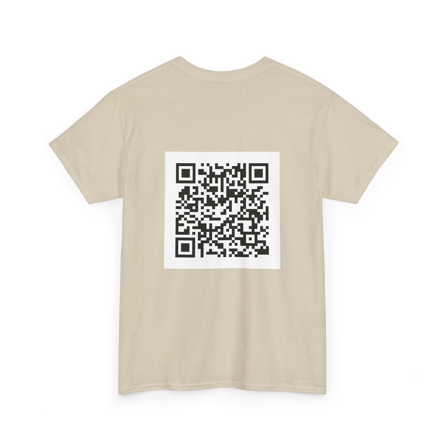 T-Shirt — "Ask Me About My Peppers" Hot Sauce Graphic with QR Code