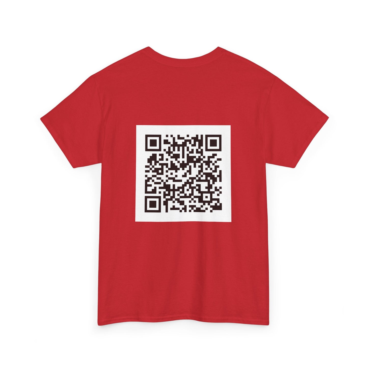 T-Shirt — "Ask Me About My Peppers" Hot Sauce Graphic with QR Code